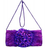 Evening Bag -  Flower – Purple – BG-90674PU